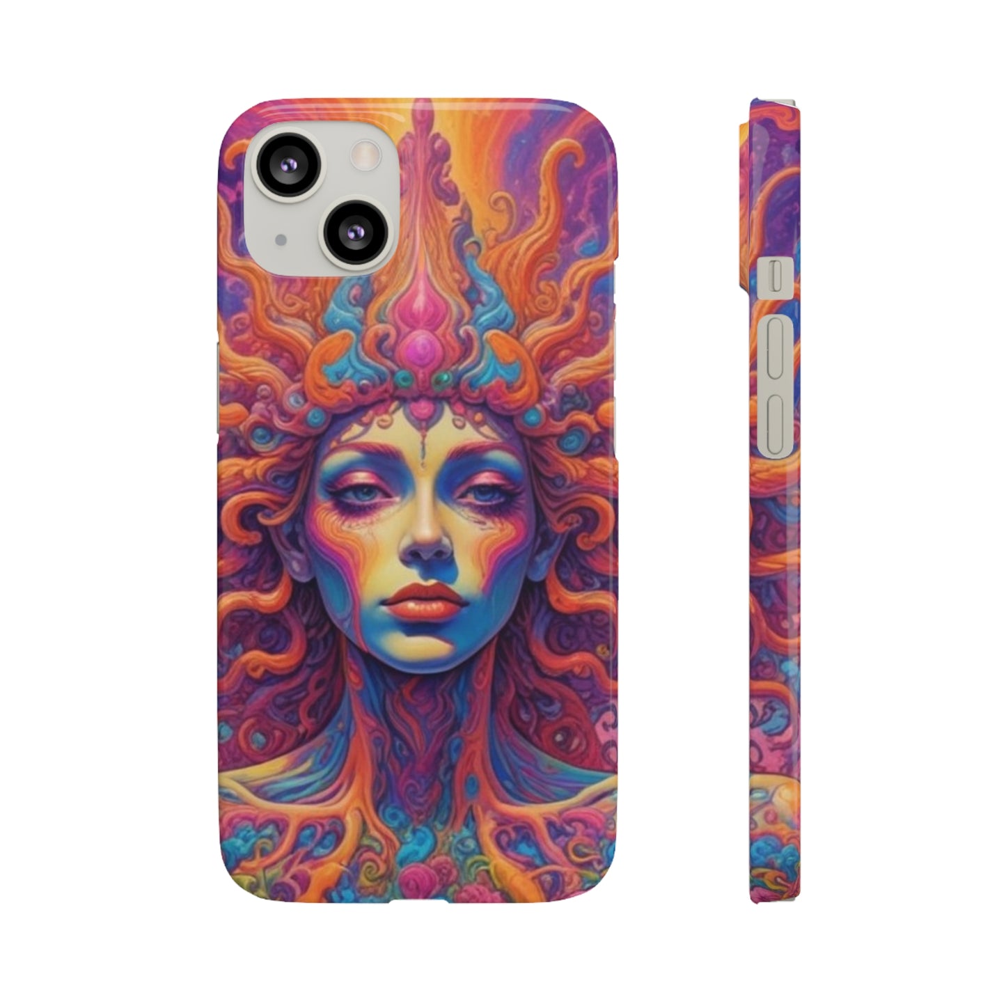 Trippy Pattern Snap Cases