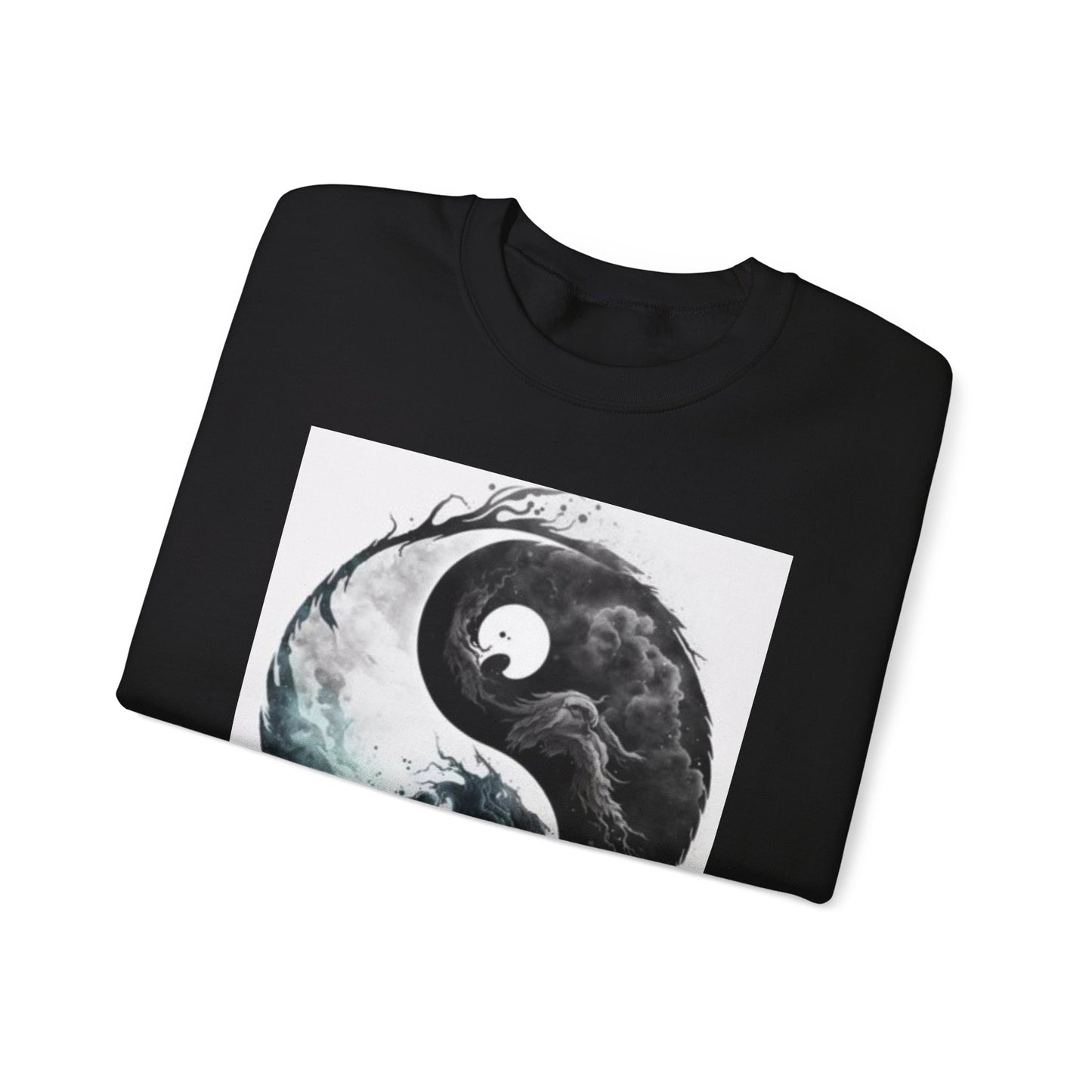 Ying Yang Unisex Heavy Blend™ Crewneck Sweatshirt