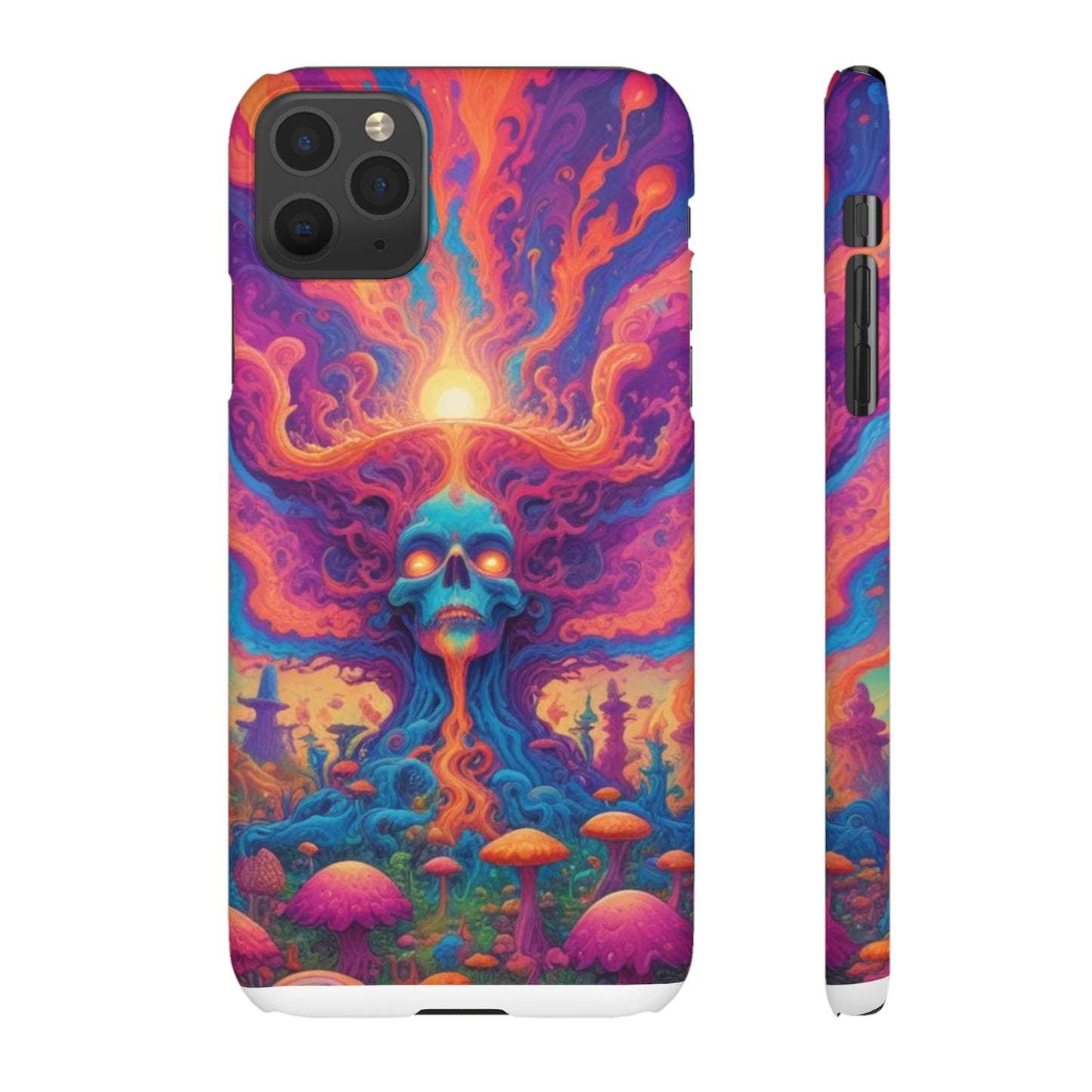 Trippy Pattern Snap Cases