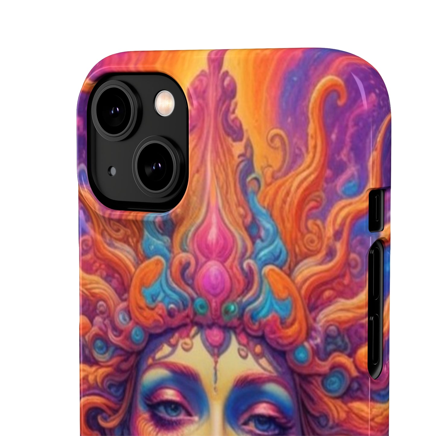 Trippy Pattern Snap Cases