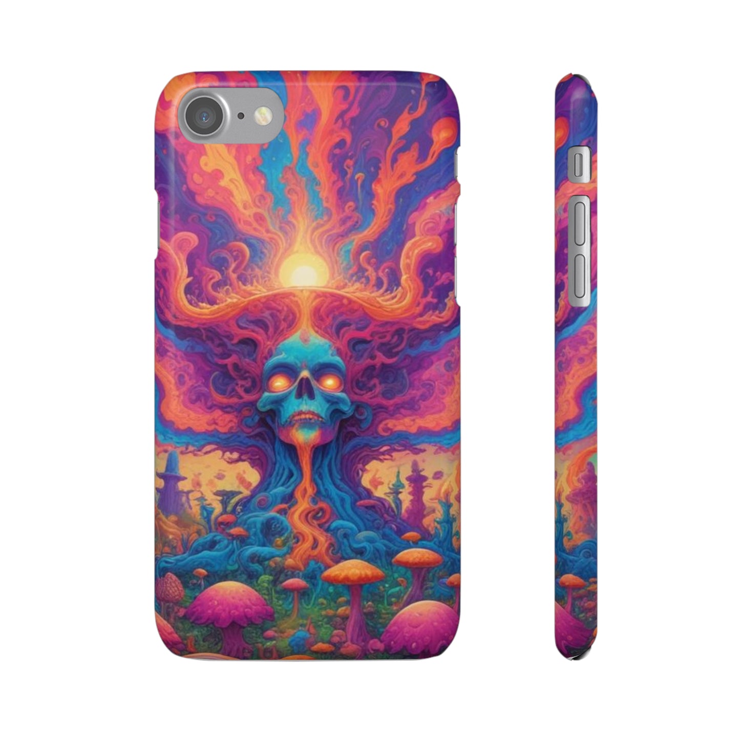 Trippy Pattern Snap Cases