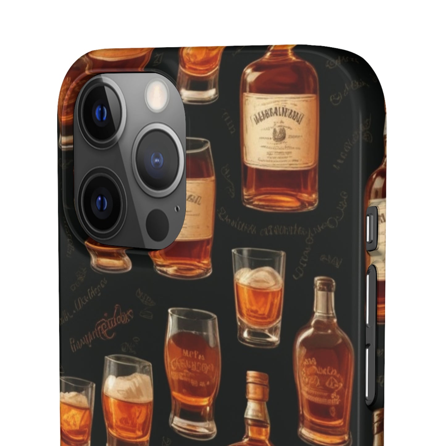 Whiskey Pattern Snap Cases