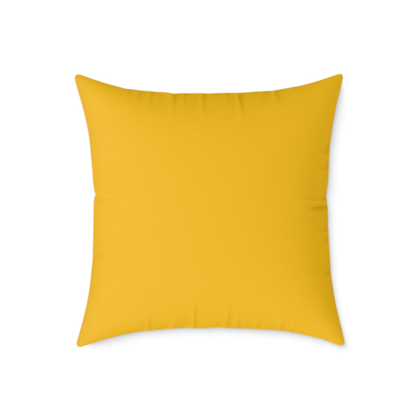 American Football Square Poly Canvas Pillow