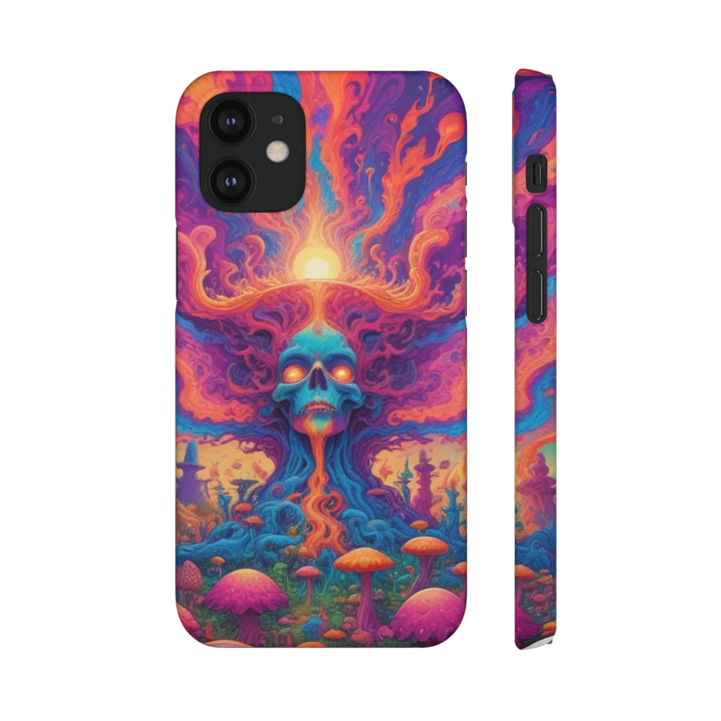 Trippy Pattern Snap Cases