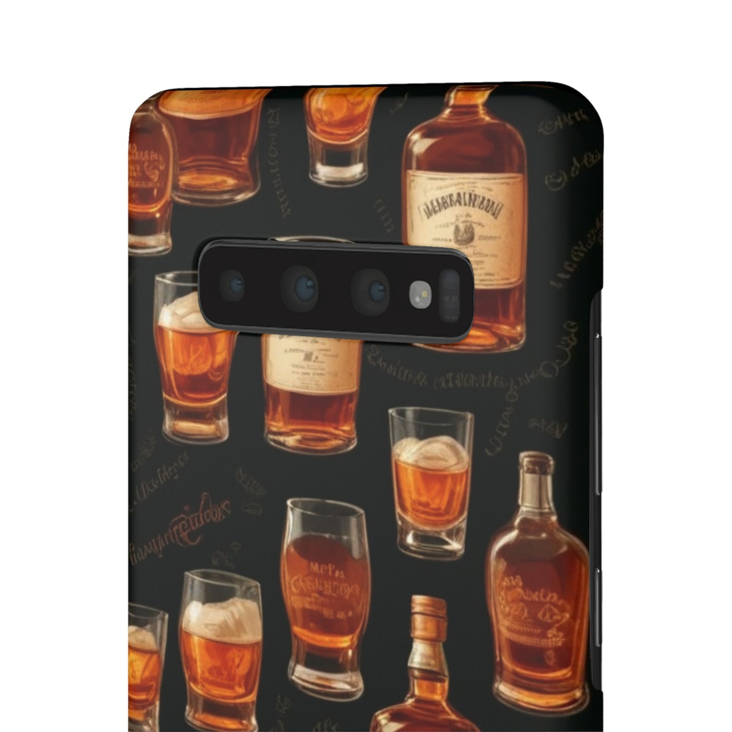 Whiskey Pattern Snap Cases