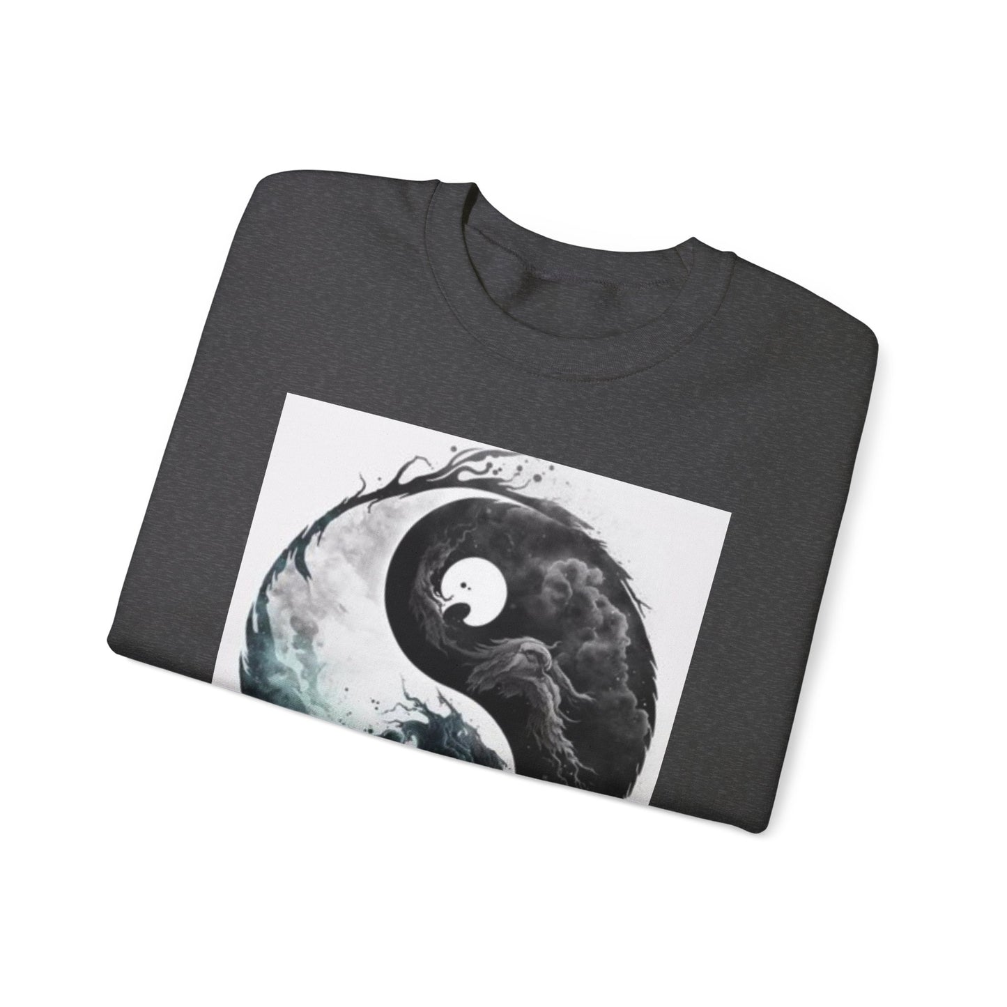 Ying Yang Unisex Heavy Blend™ Crewneck Sweatshirt