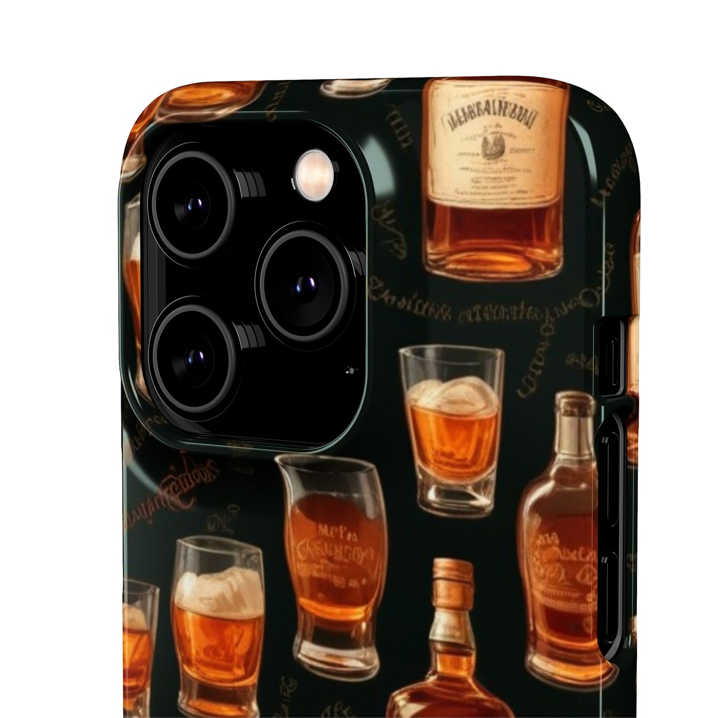 Whiskey Pattern Snap Cases