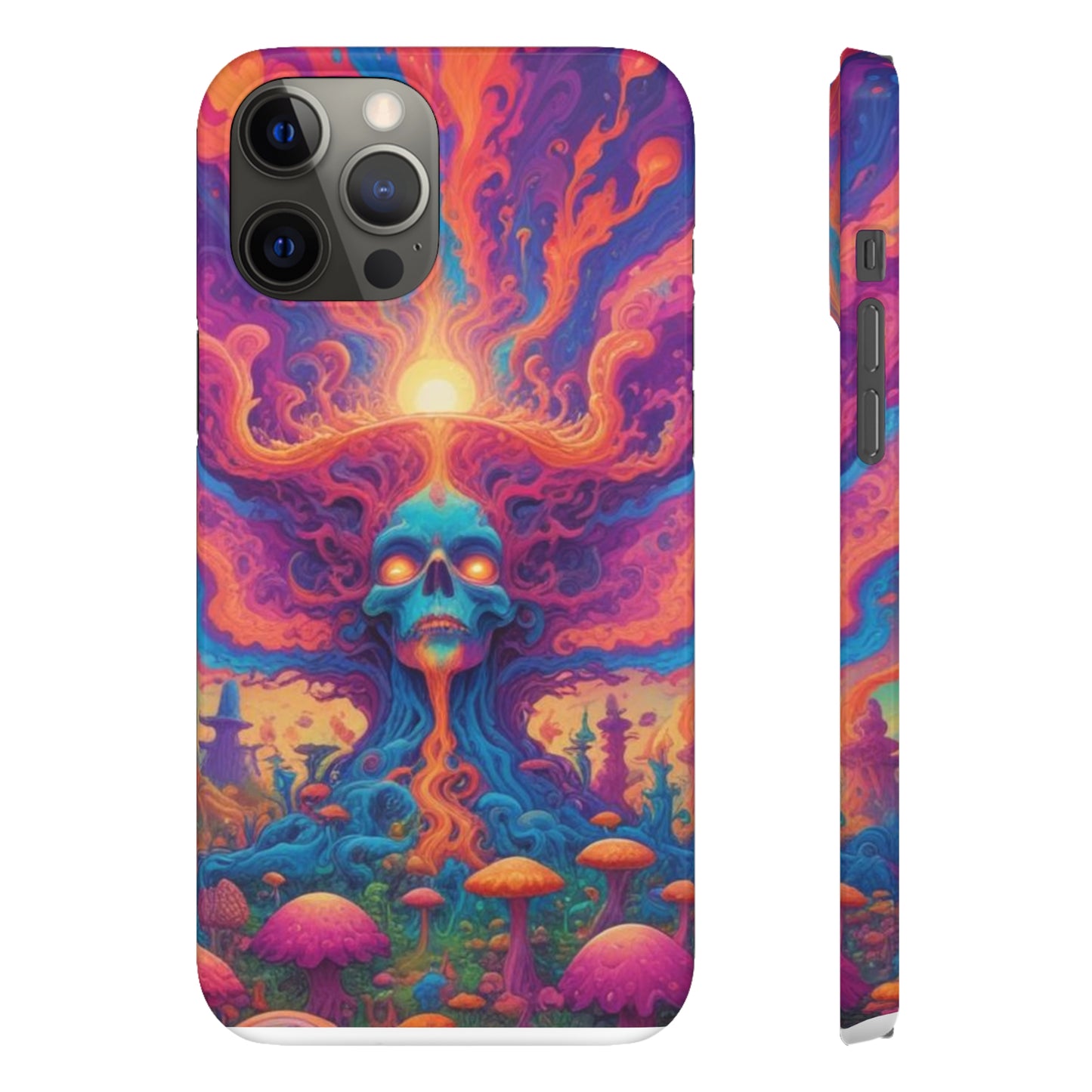 Trippy Pattern Snap Cases