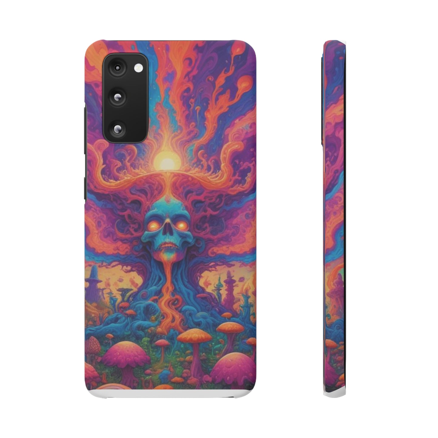 Trippy Pattern Snap Cases