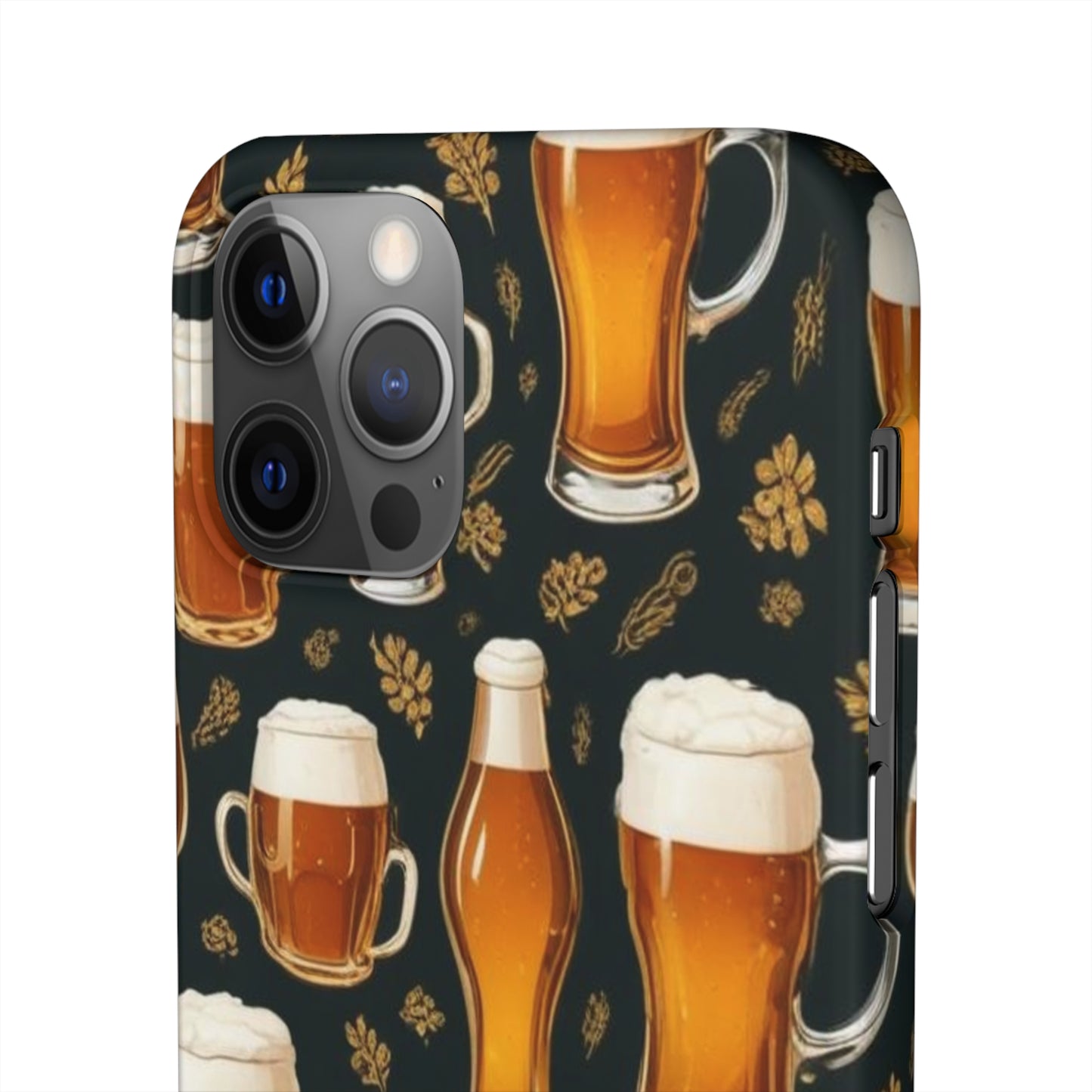 Beer Pattern Snap Cases