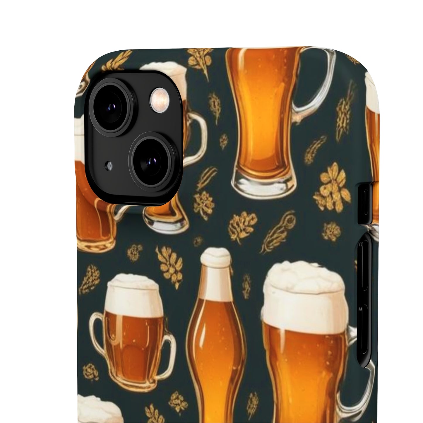 Beer Pattern Snap Cases