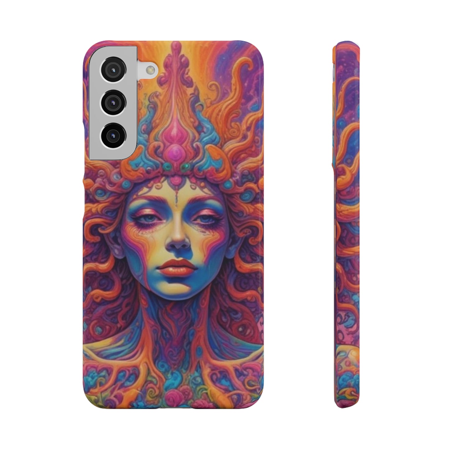 Trippy Pattern Snap Cases
