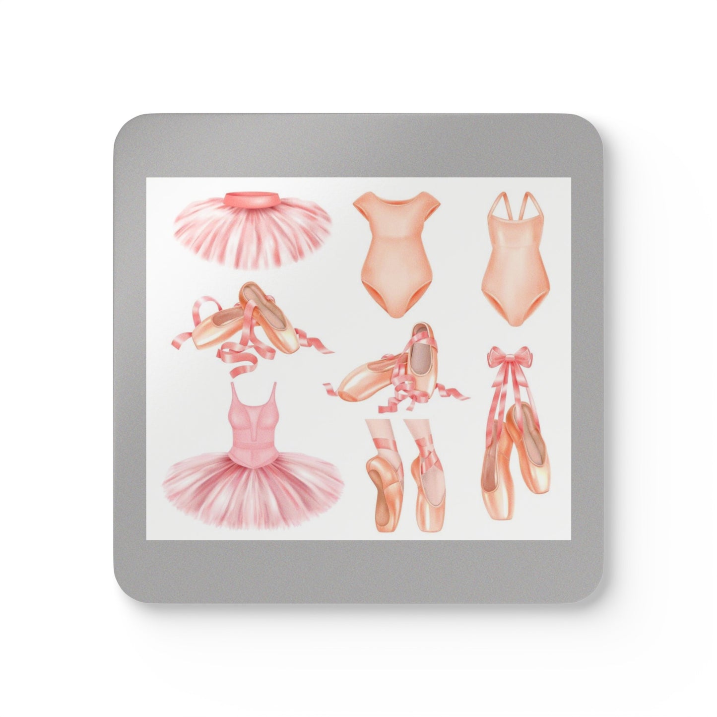 Ballet Corkwood Coaster Set