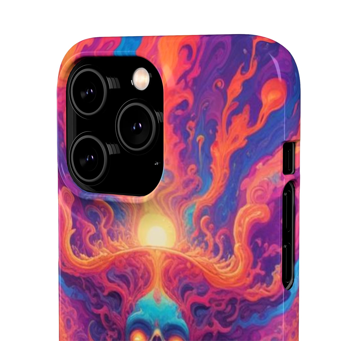 Trippy Pattern Snap Cases