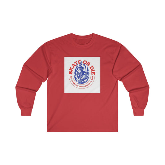 Skateboarder Unisex Ultra Cotton Long Sleeve Tee