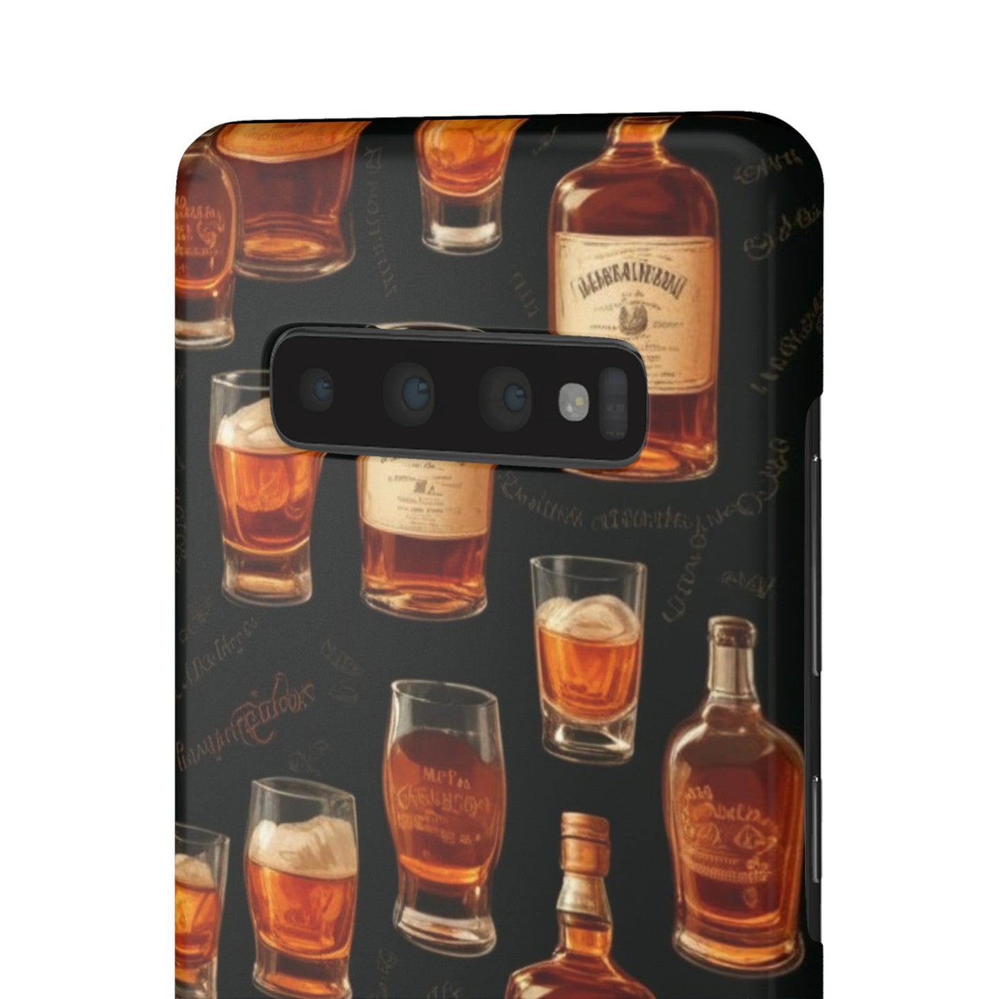 Whiskey Pattern Snap Cases
