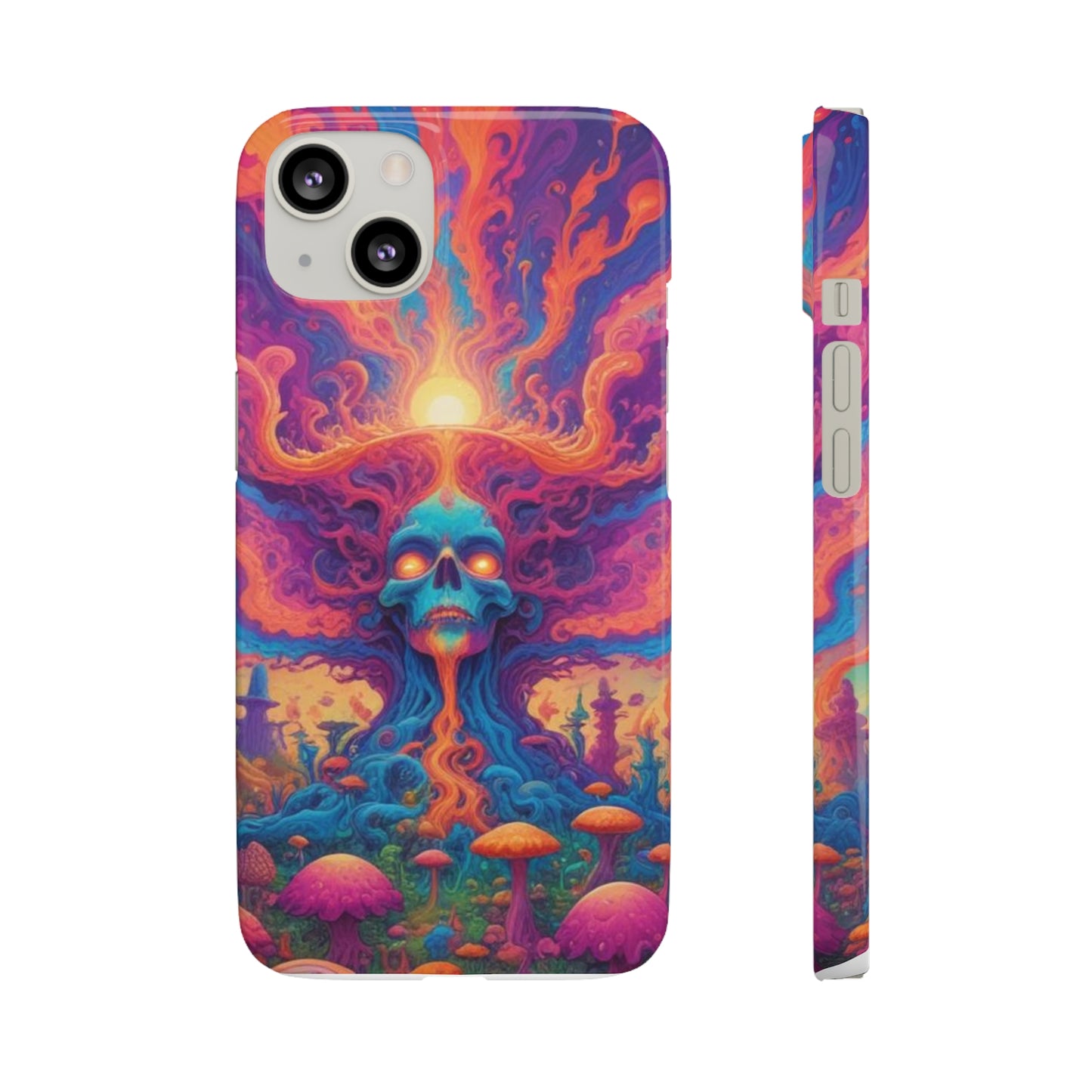 Trippy Pattern Snap Cases