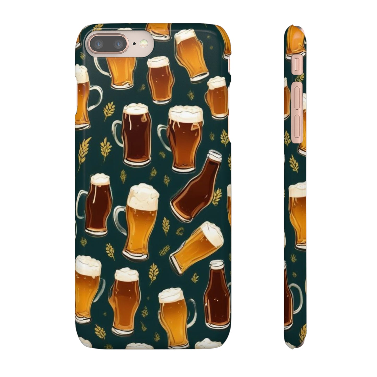 Beer Pattern Snap Cases