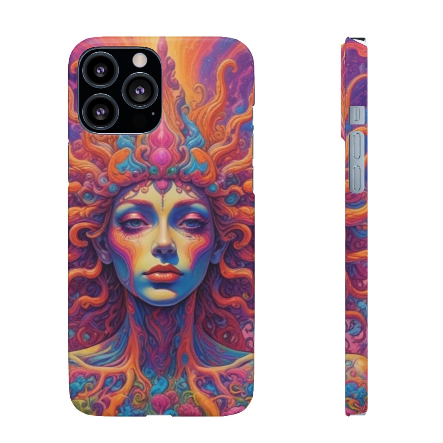Trippy Pattern Snap Cases