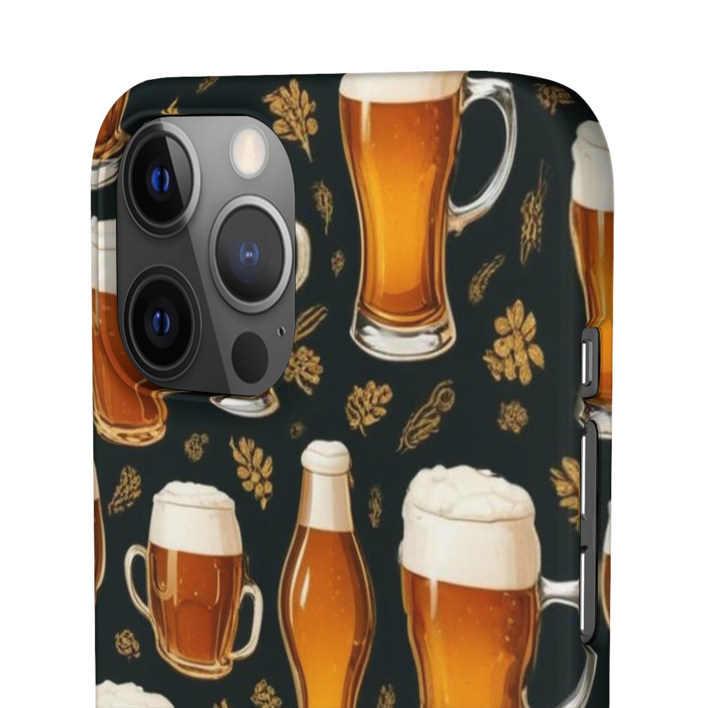 Beer Pattern Snap Cases