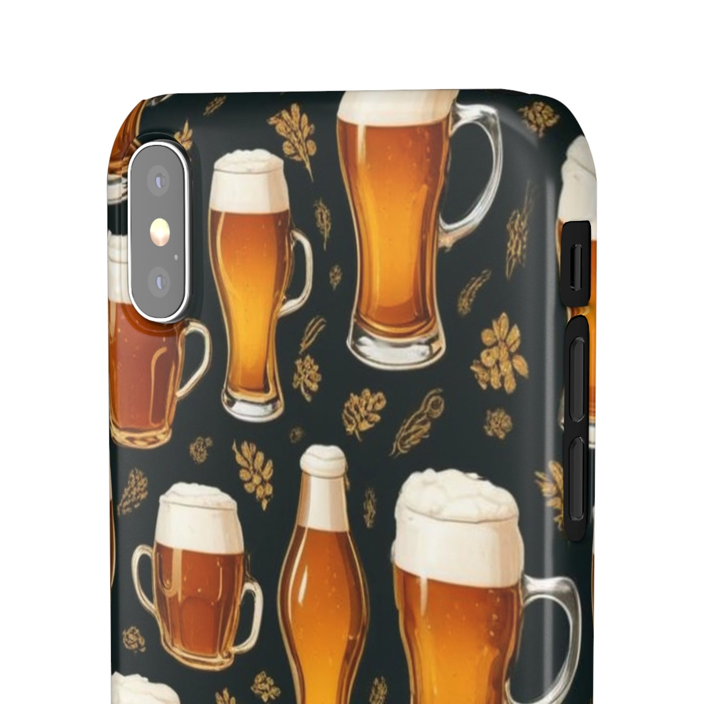 Beer Pattern Snap Cases