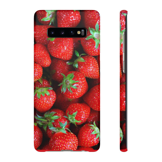 Strawberries Tree Snap Cases
