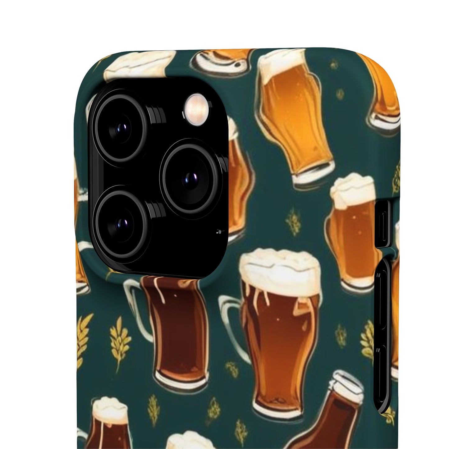 Beer Pattern Snap Cases