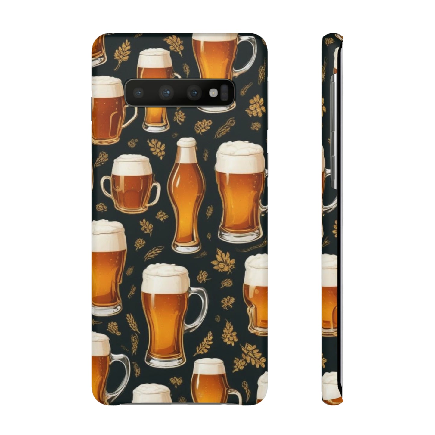 Beer Pattern Snap Cases