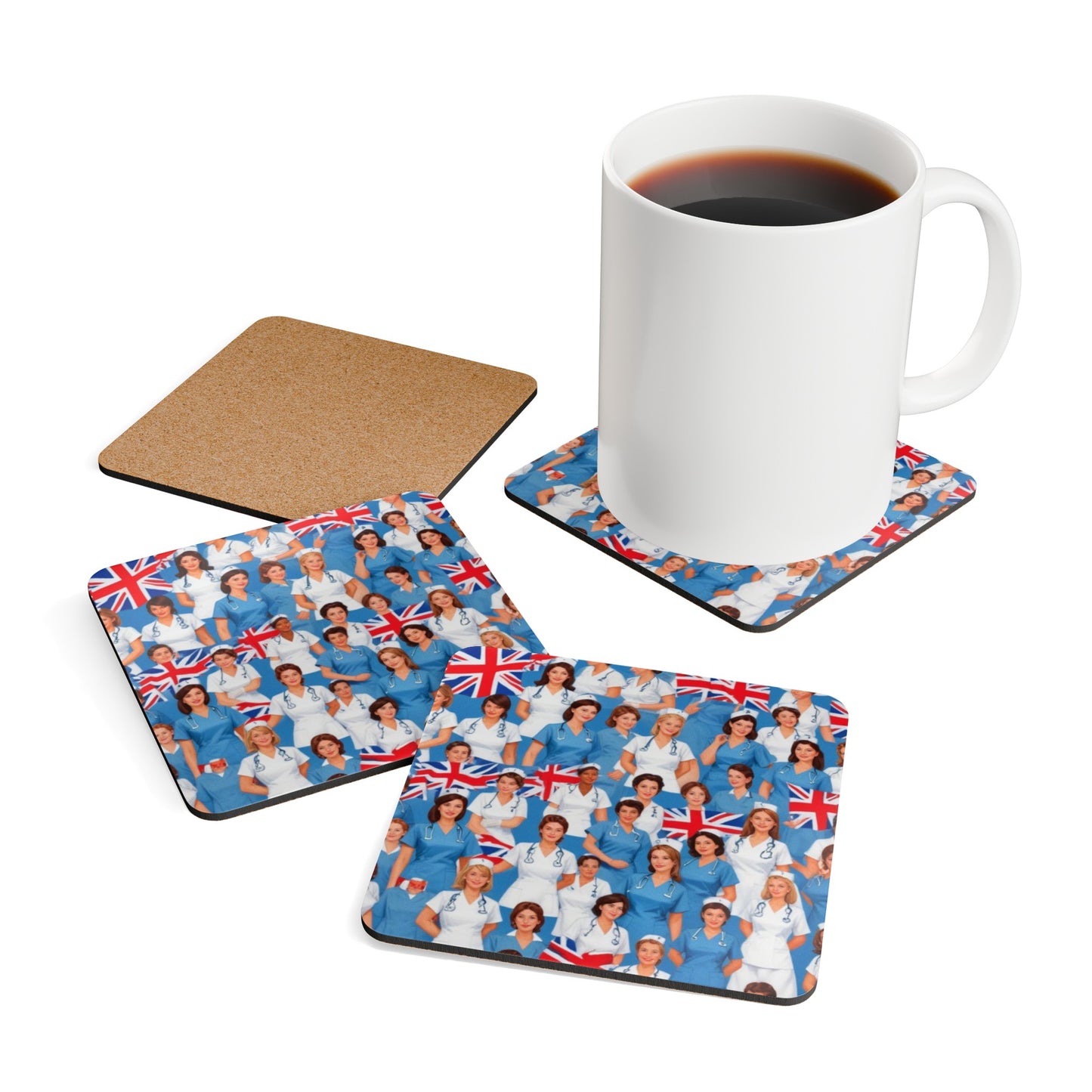 Nurse Corkwood Coaster Set
