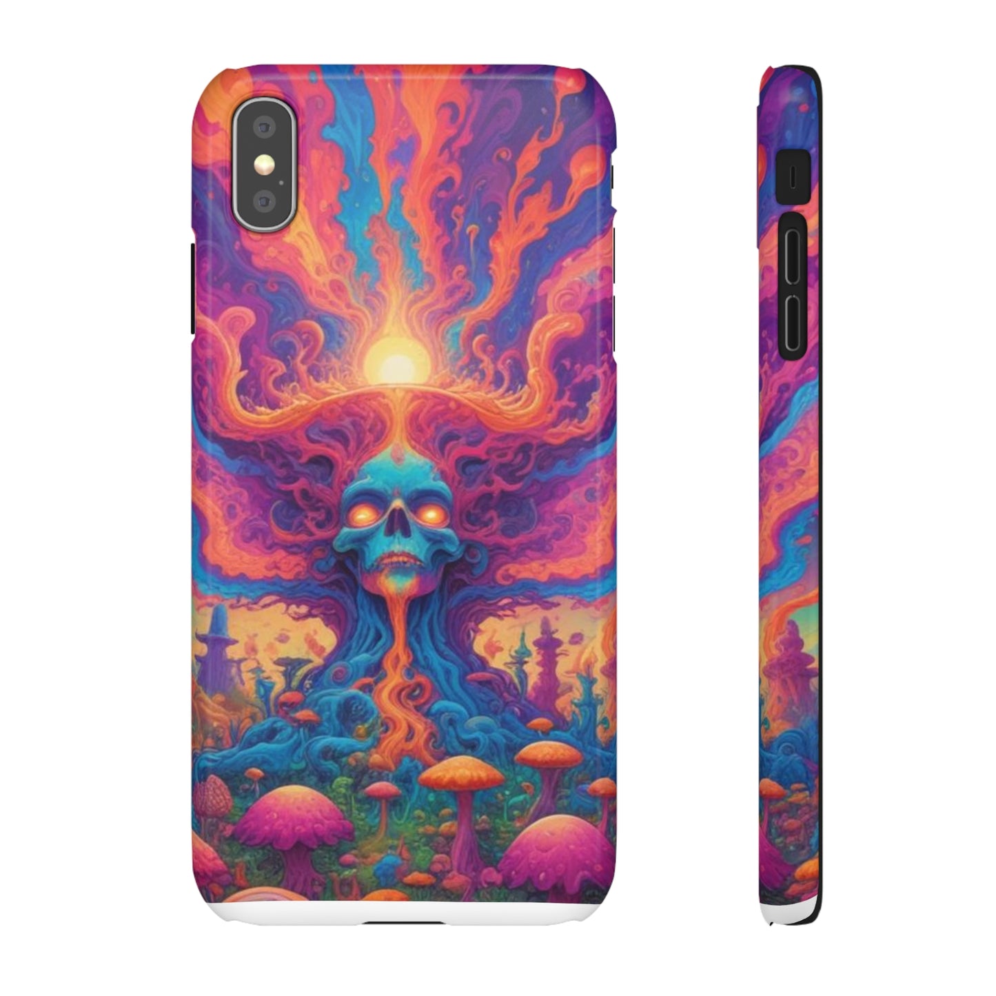 Trippy Pattern Snap Cases