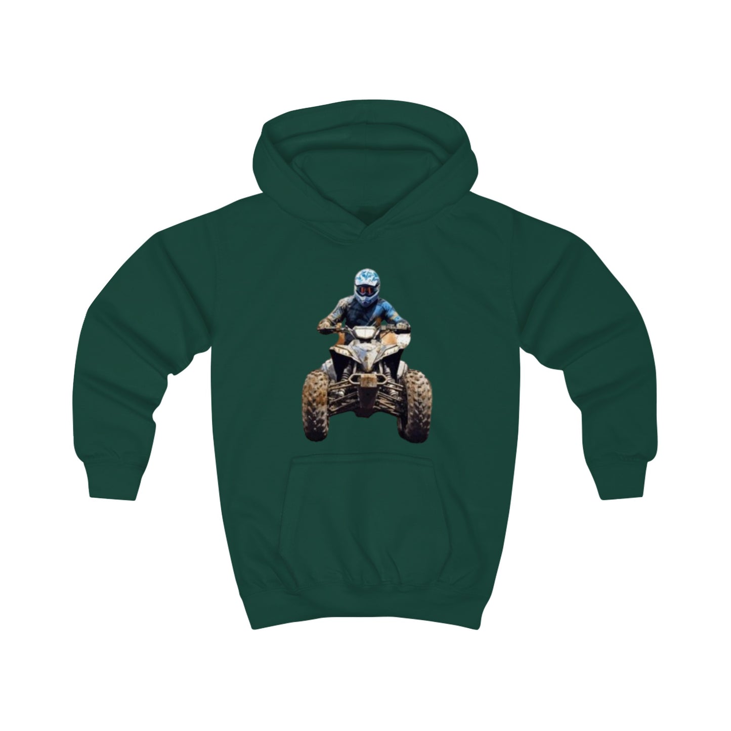 Quad Biking Kids Hoodie