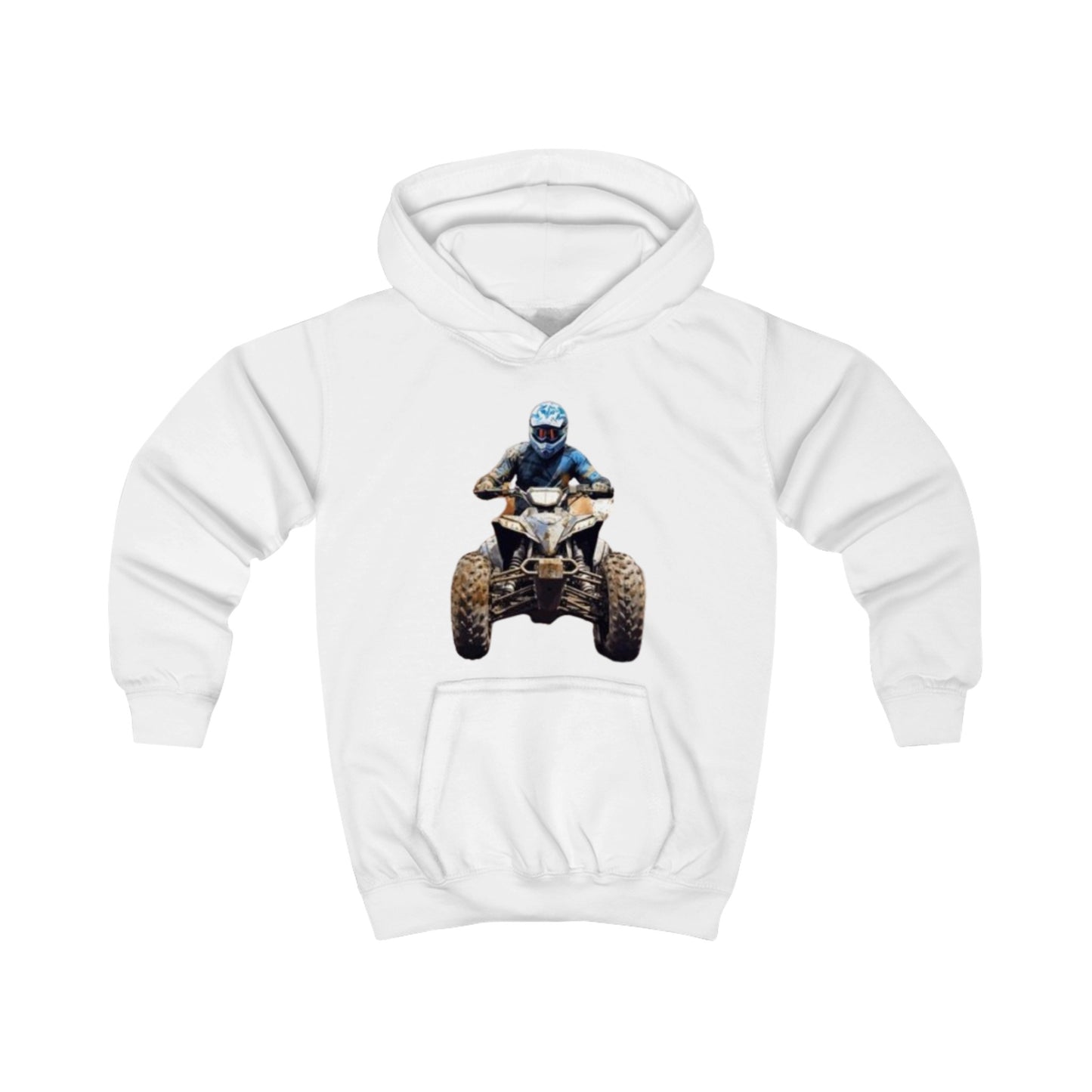 Quad Biking Kids Hoodie