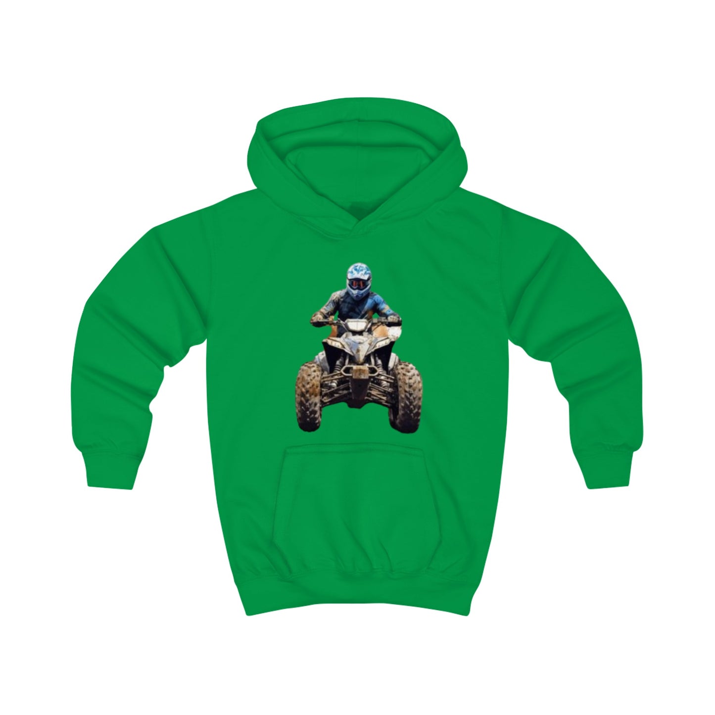 Quad Biking Kids Hoodie