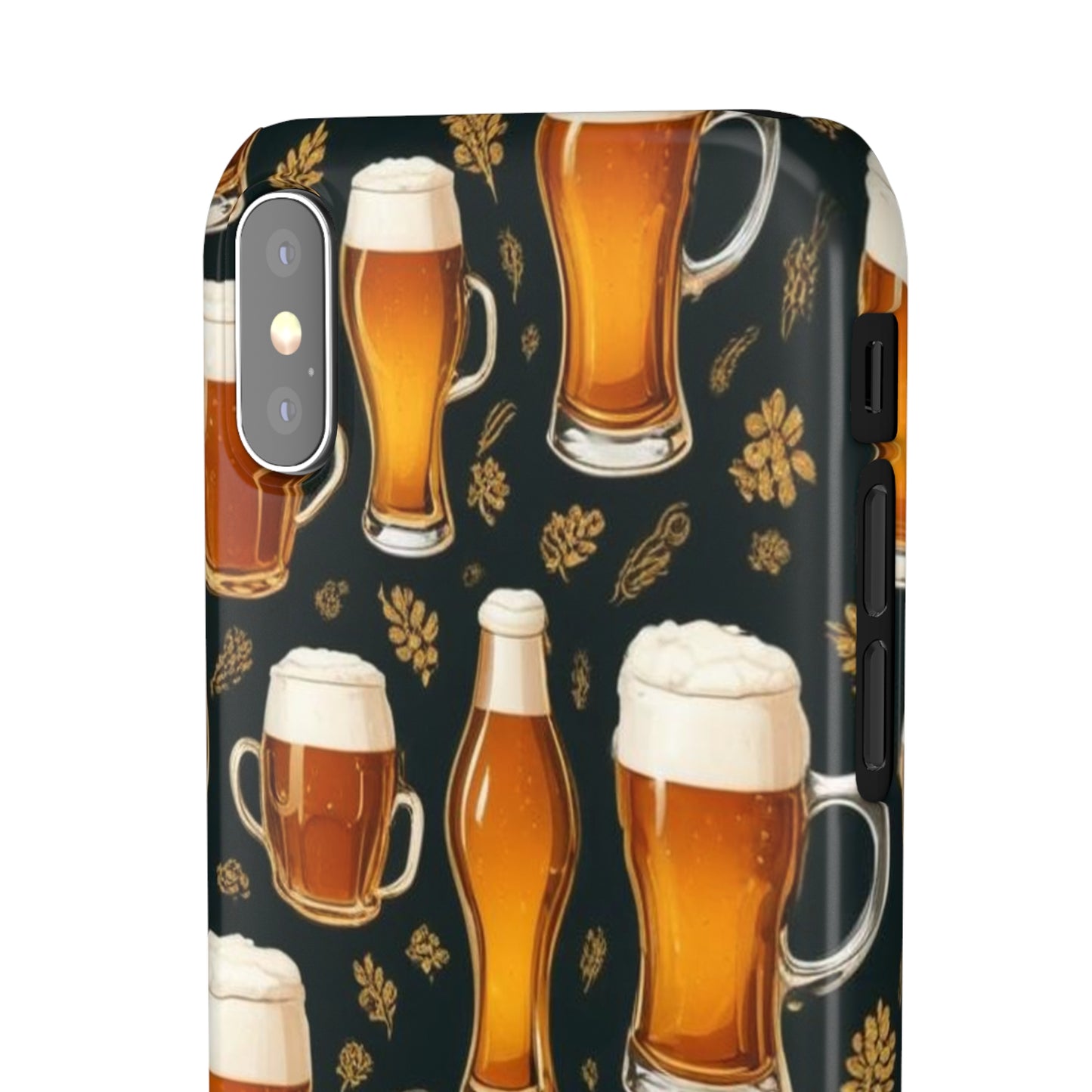 Beer Pattern Snap Cases