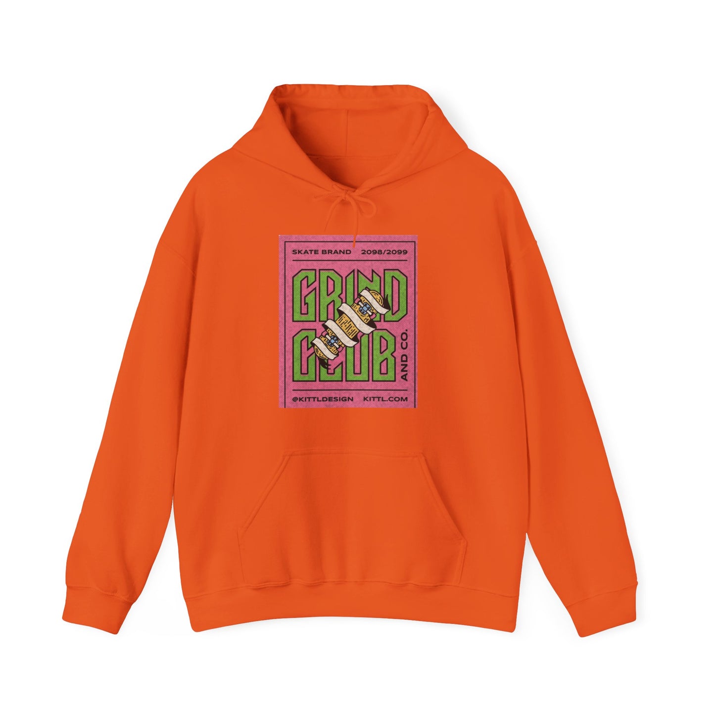 Grind Club  Unisex Heavy Blend™ Hooded Sweatshirt