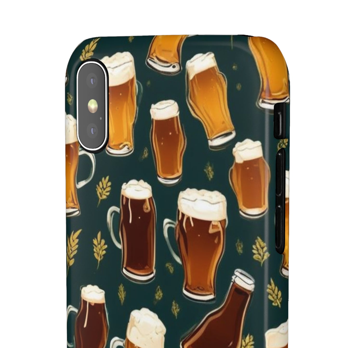 Beer Pattern Snap Cases