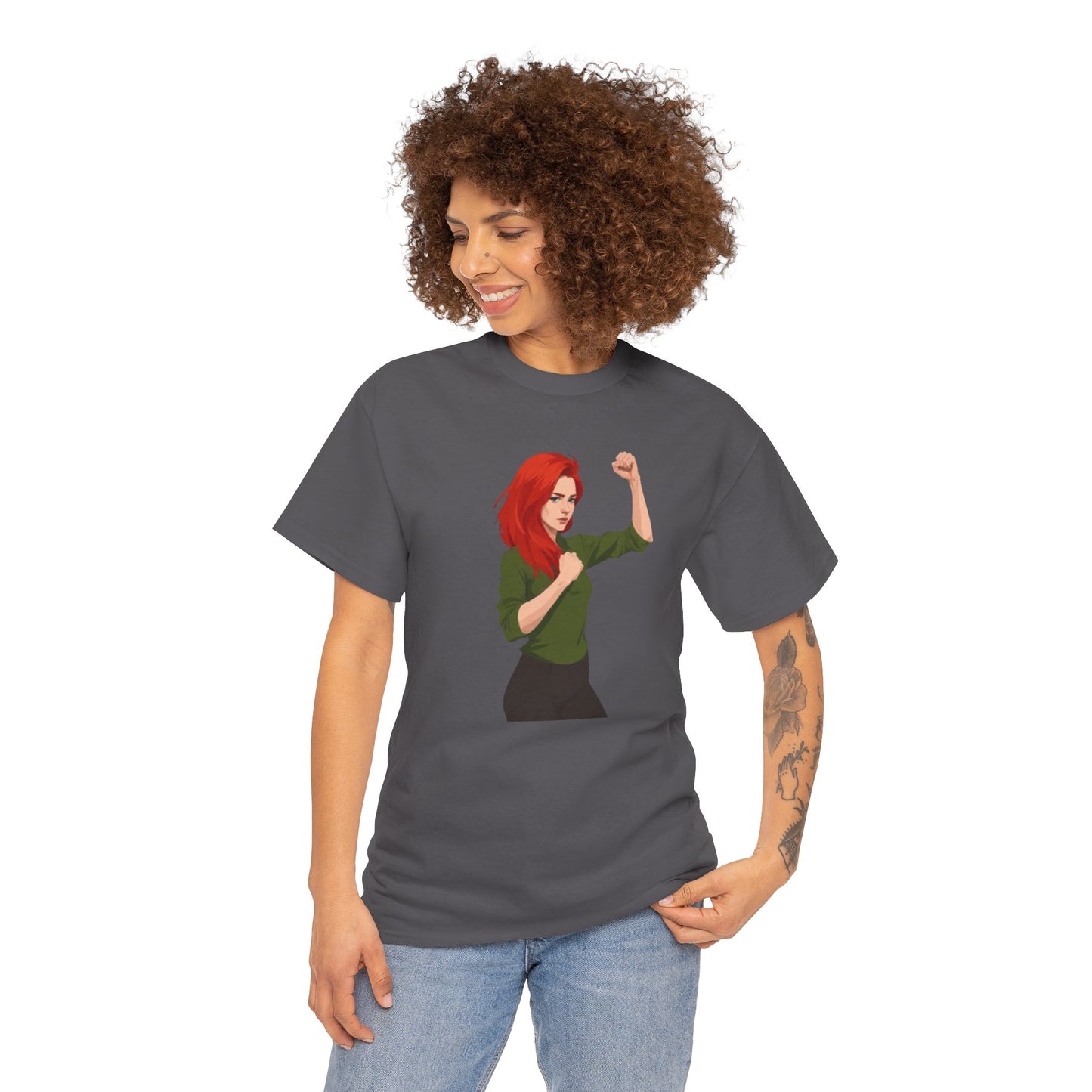 Punching Unisex Heavy Cotton Tee