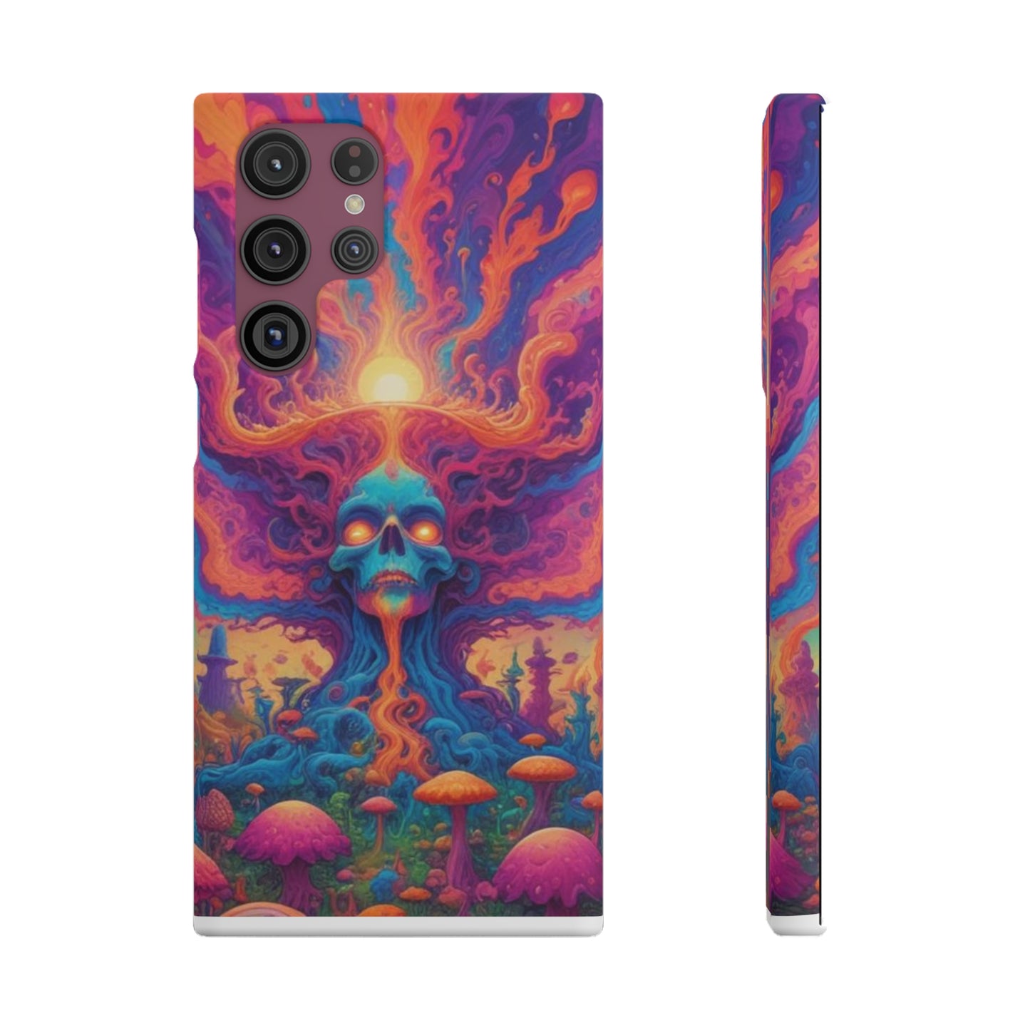Trippy Pattern Snap Cases