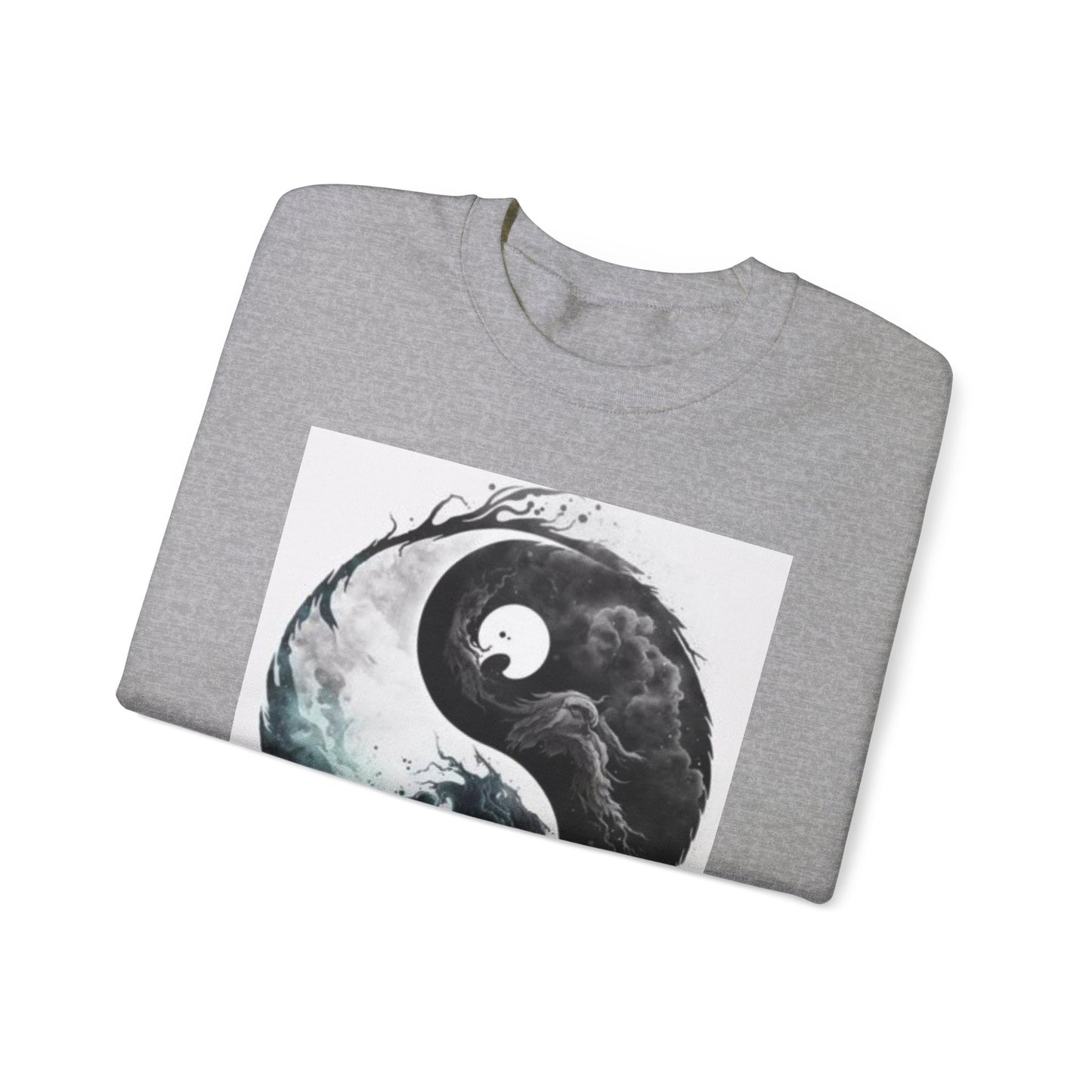 Ying Yang Unisex Heavy Blend™ Crewneck Sweatshirt