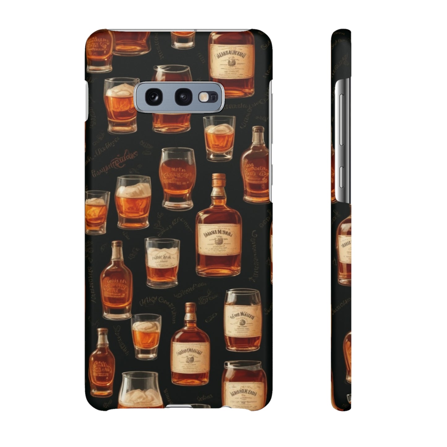Whiskey Pattern Snap Cases