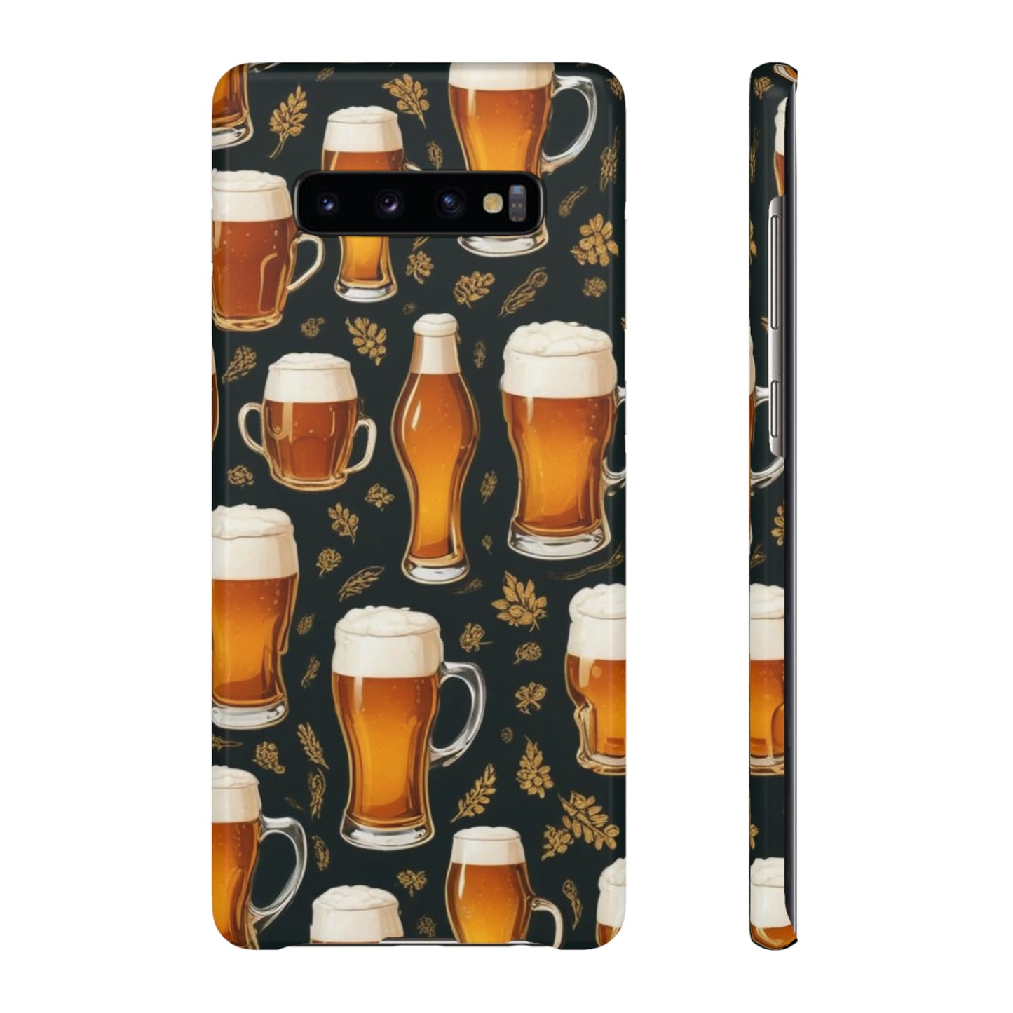 Beer Pattern Snap Cases