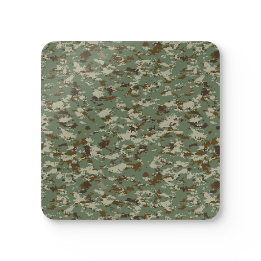 Army Corkwood Coaster Set