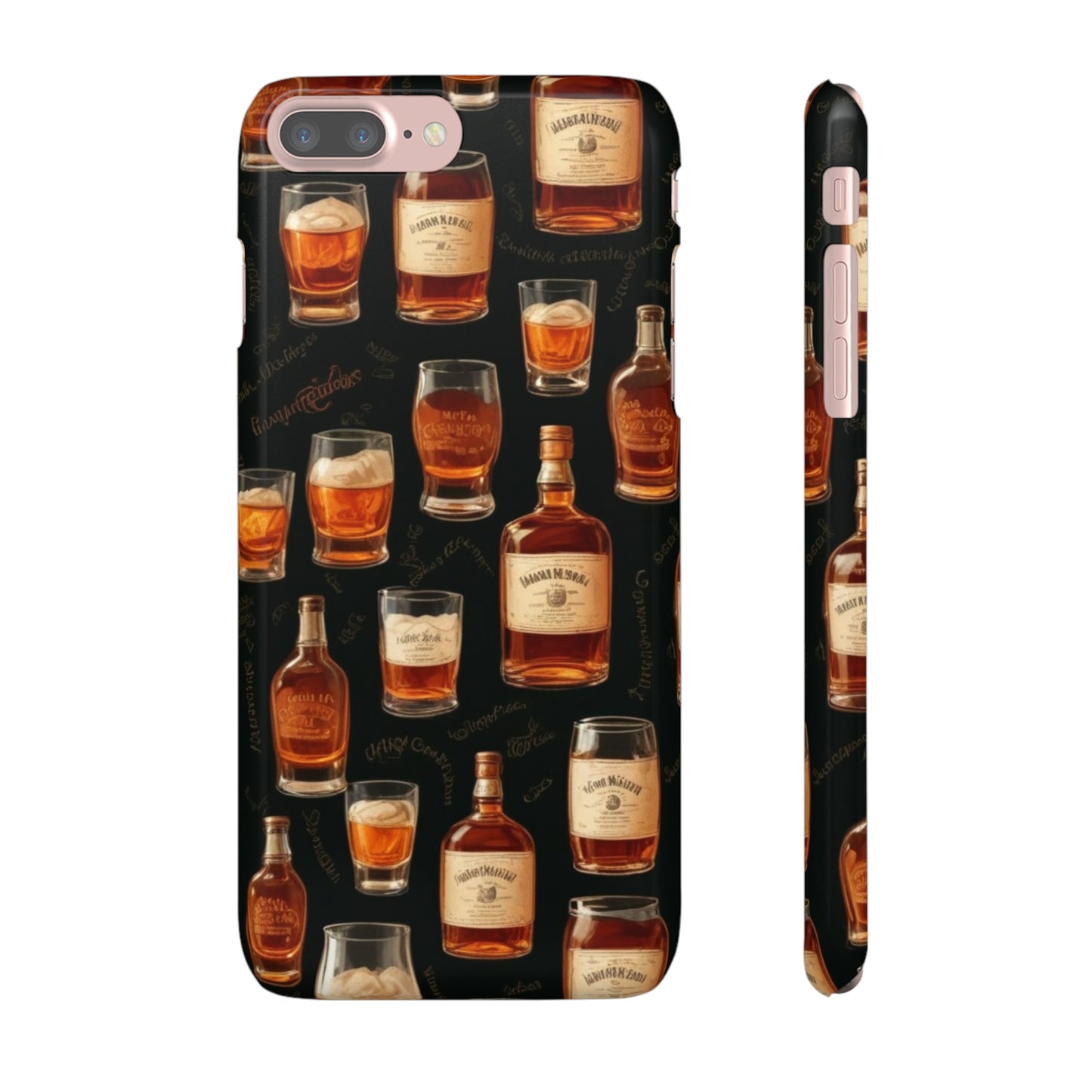 Whiskey Pattern Snap Cases