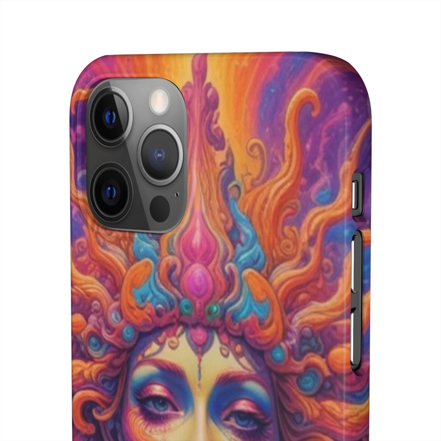 Trippy Pattern Snap Cases
