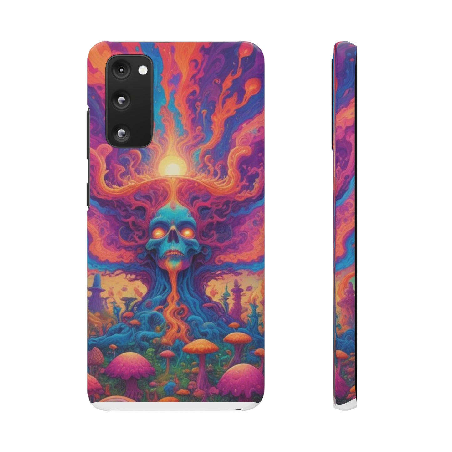 Trippy Pattern Snap Cases