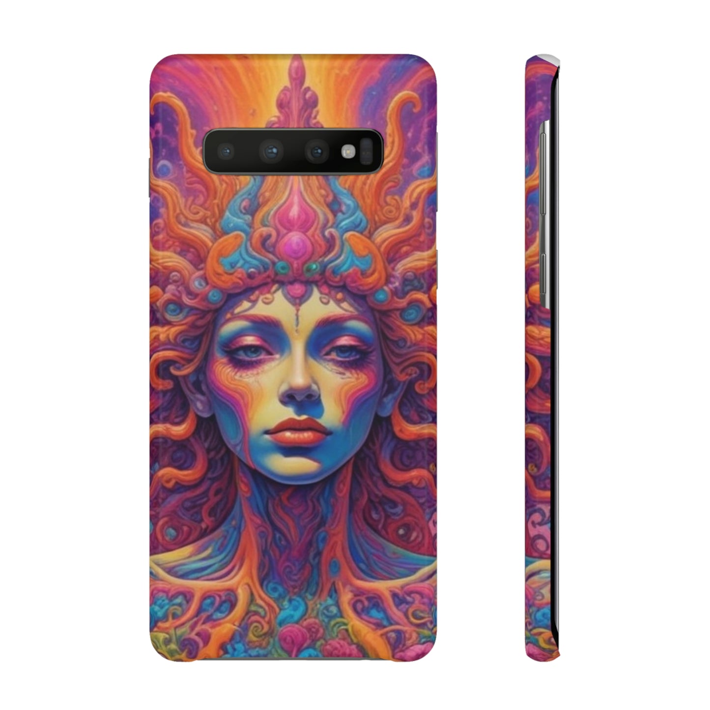 Trippy Pattern Snap Cases
