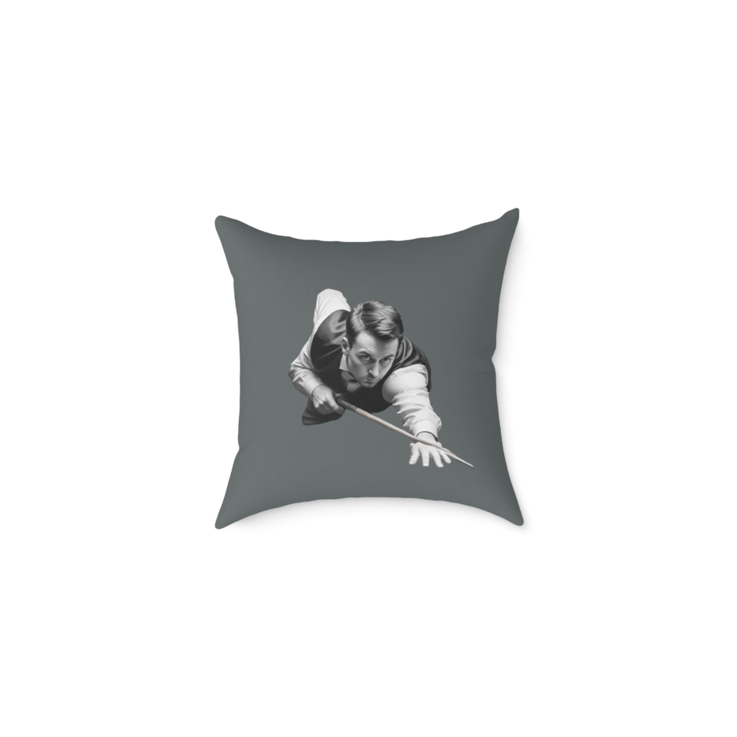 Snooker Square Poly Canvas Pillow