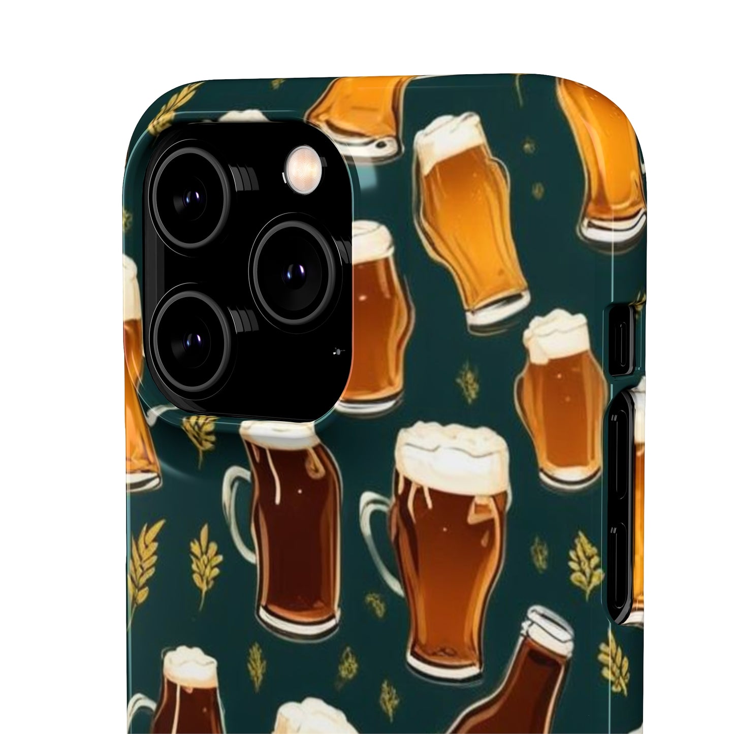 Beer Pattern Snap Cases