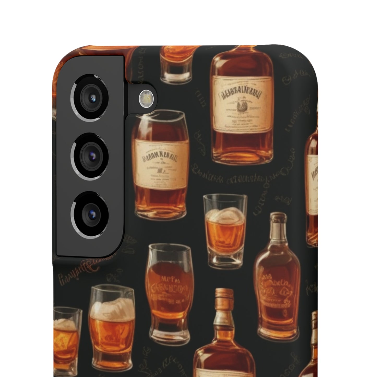 Whiskey Pattern Snap Cases