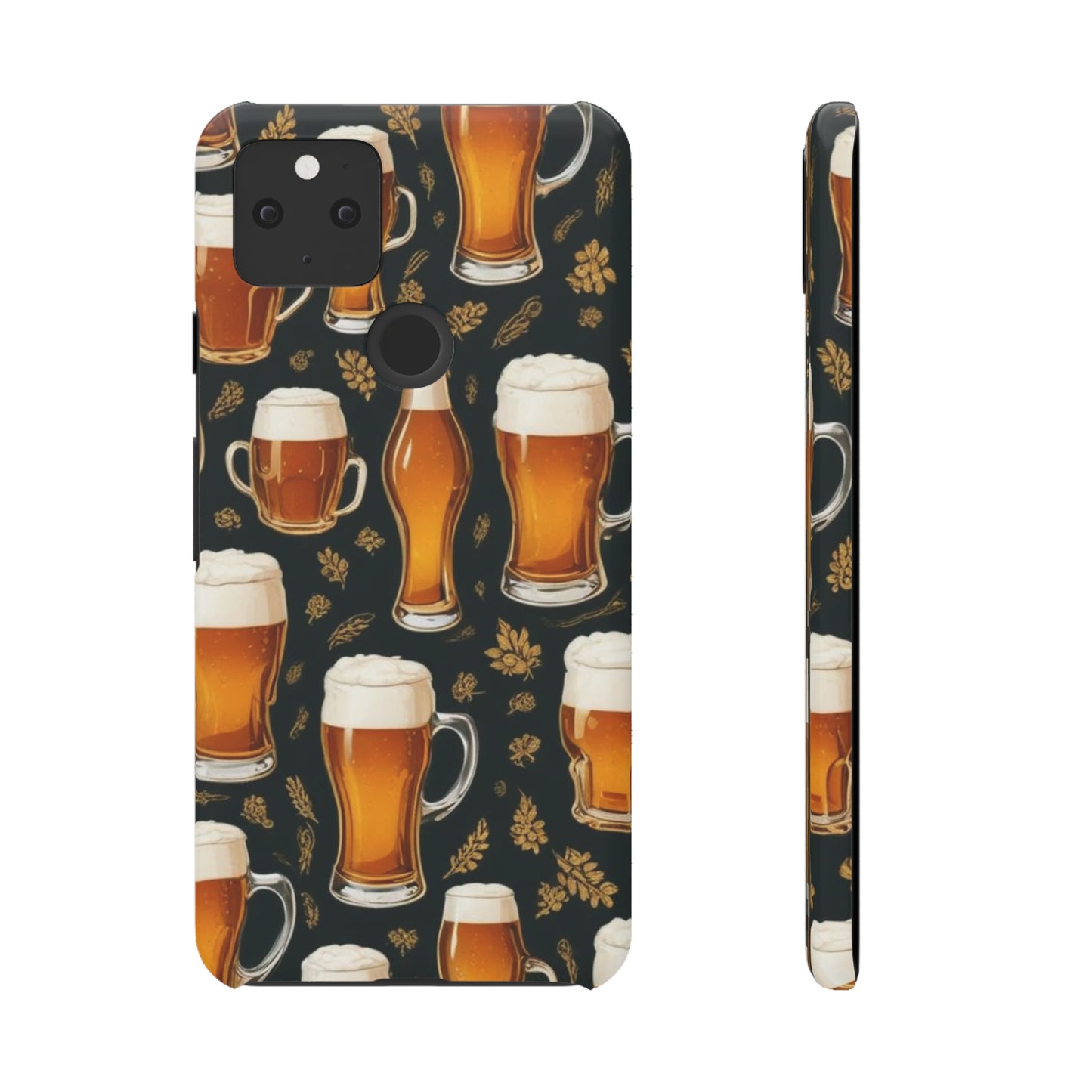 Beer Pattern Snap Cases